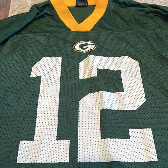 Reebok NFL Arron Rodgers Green Bay Packers Football Jersey size L in EUC - Picture 2 of 9